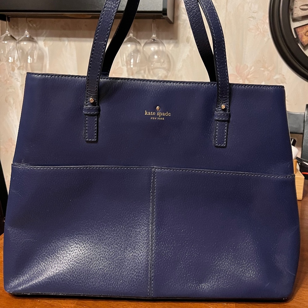 Kate Spade Shopper - Navy Blue